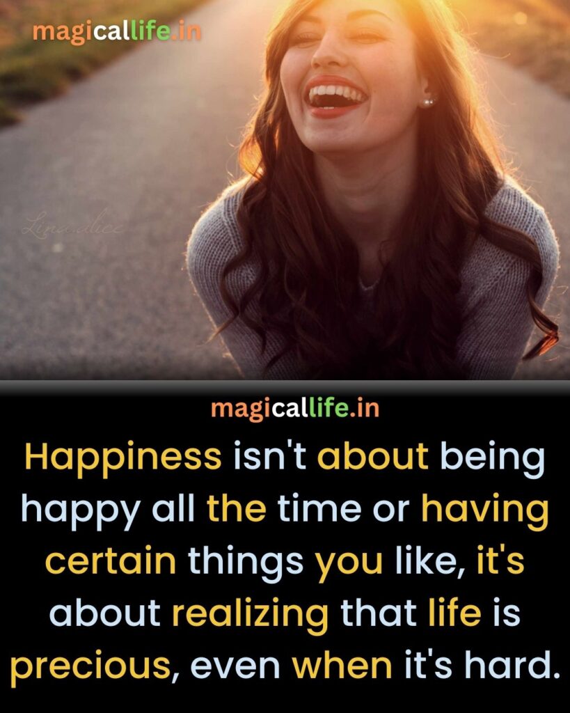 Happy life quote in english | feeling happy quotes Happy life quote in english