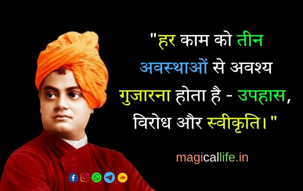 Swami Vivekananda Thoughts in Hindi स्वामी विवेकानंद के विचार