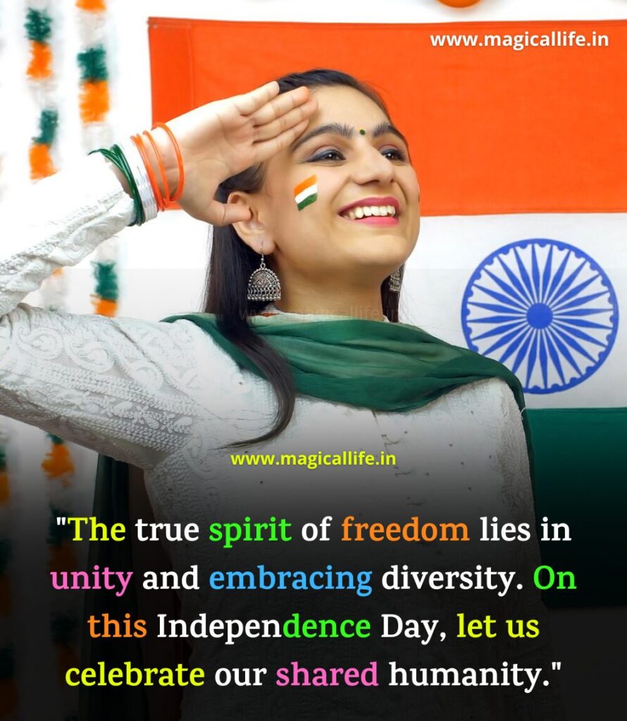 Happy Independence Day Quotes in English