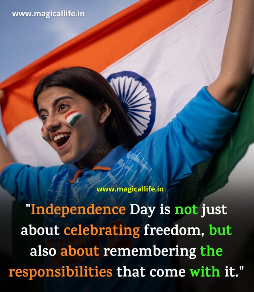 Happy Independence Day Quotes in English