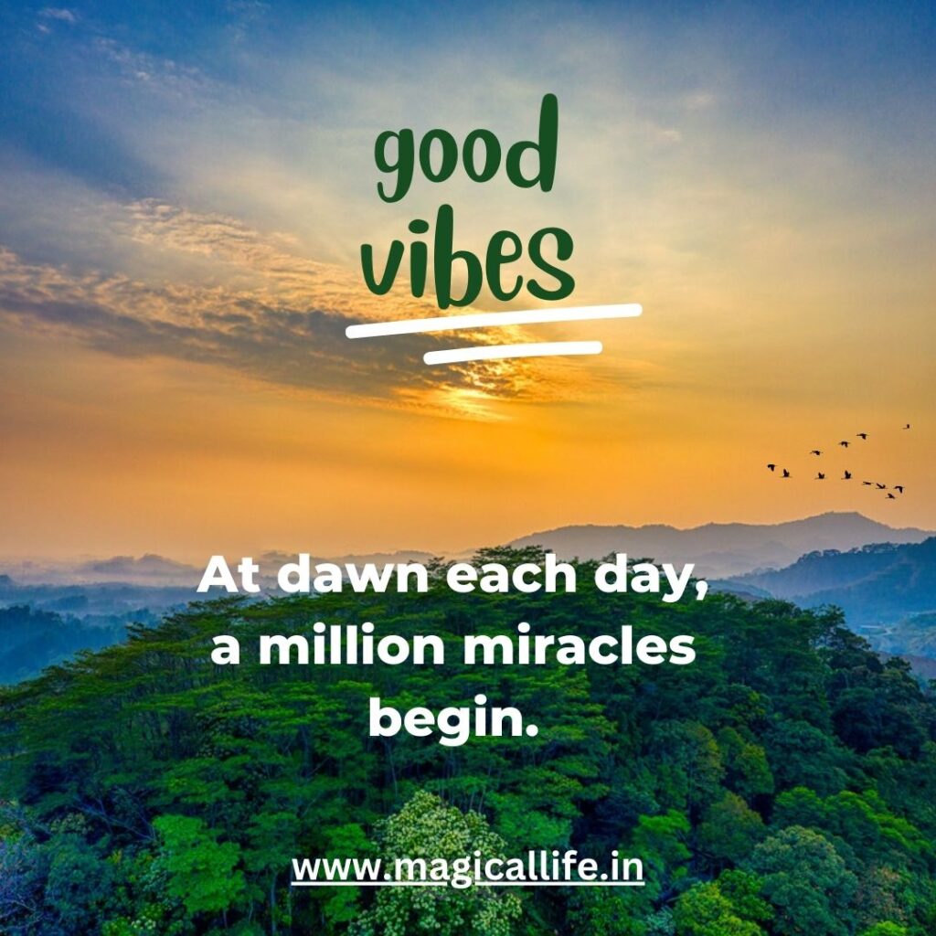 Good Vibes Quotes English To Charge Your Day