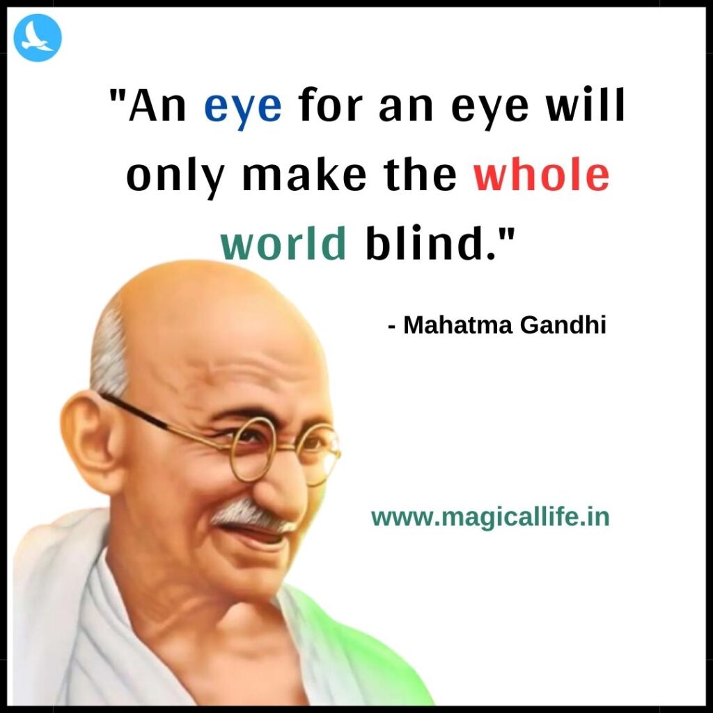 Mahatma Gandhi Quotes English _ Timeless Wisdom For Life