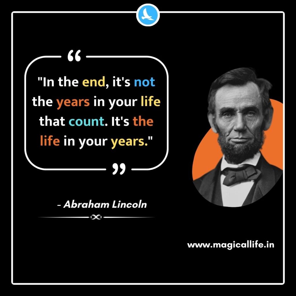 Abraham Lincoln Quotes in English