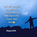 Happy New Year Wishes in Hindi _ नववर्ष की हार्दिक शुभकामनाएं