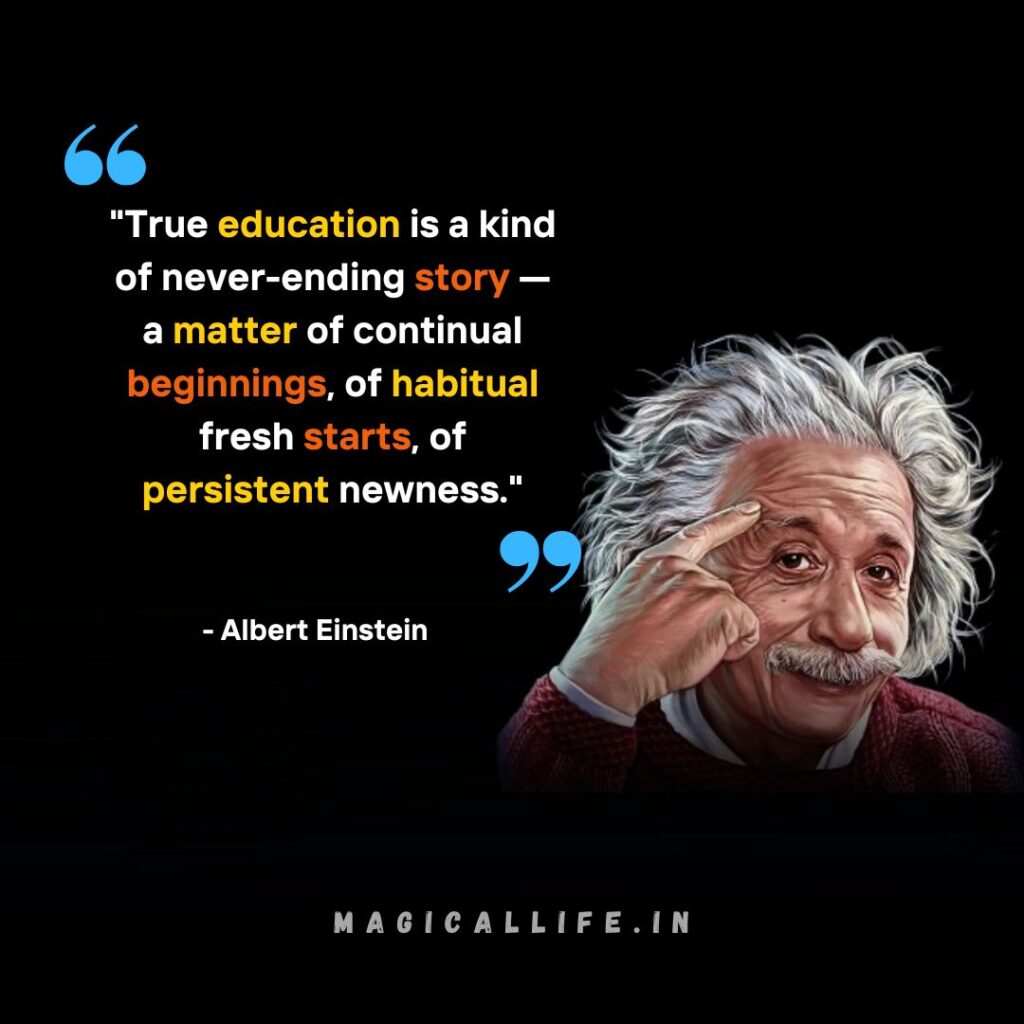 Albert Einstein Quotes in Hindi and English