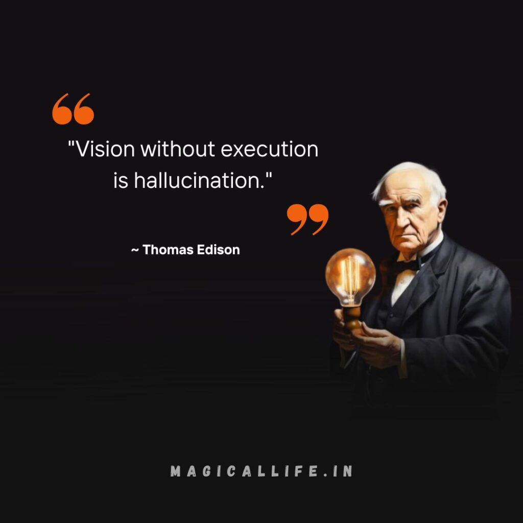 Best Thomas Edison Quotes in English