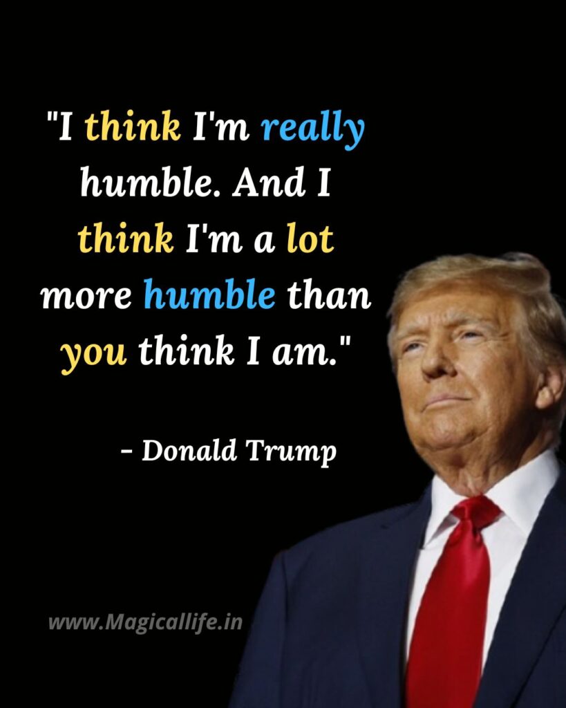 Donald Trump Quotes in English