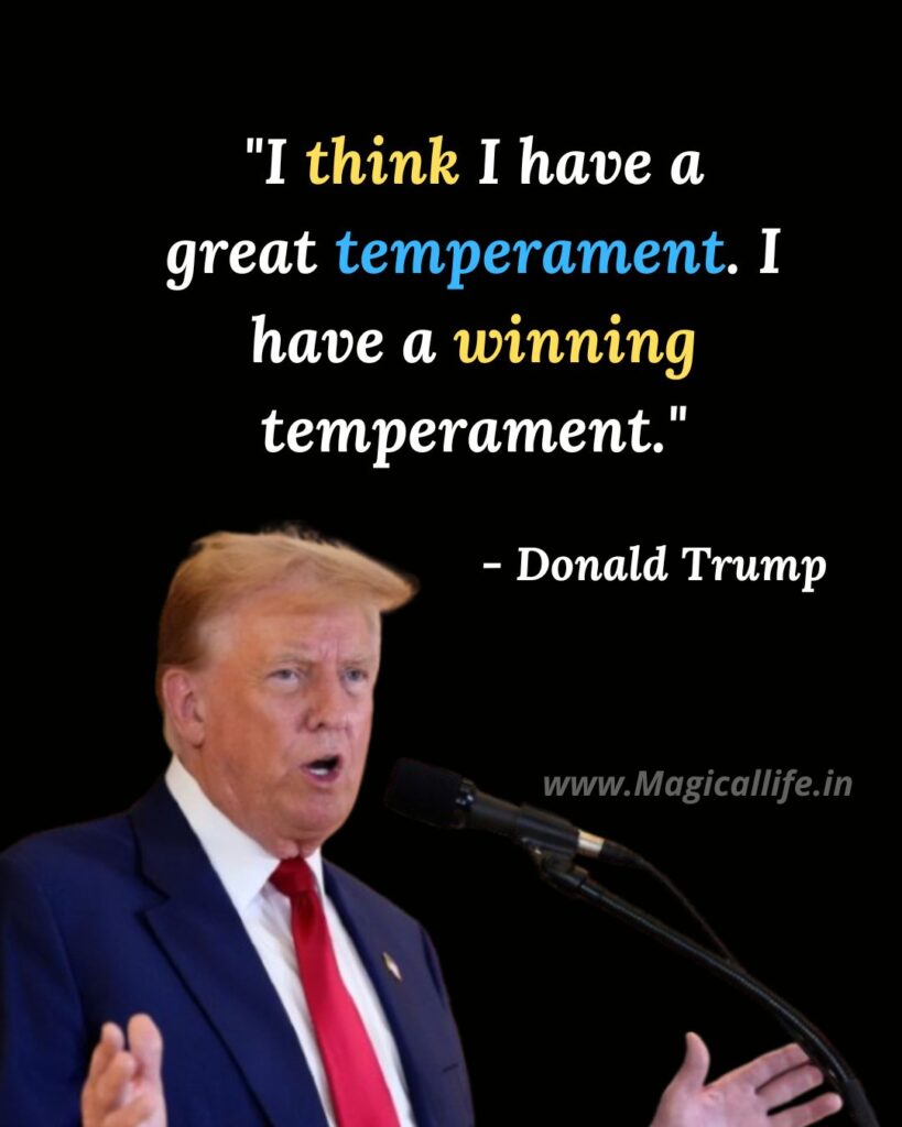 Donald Trump Quotes in English