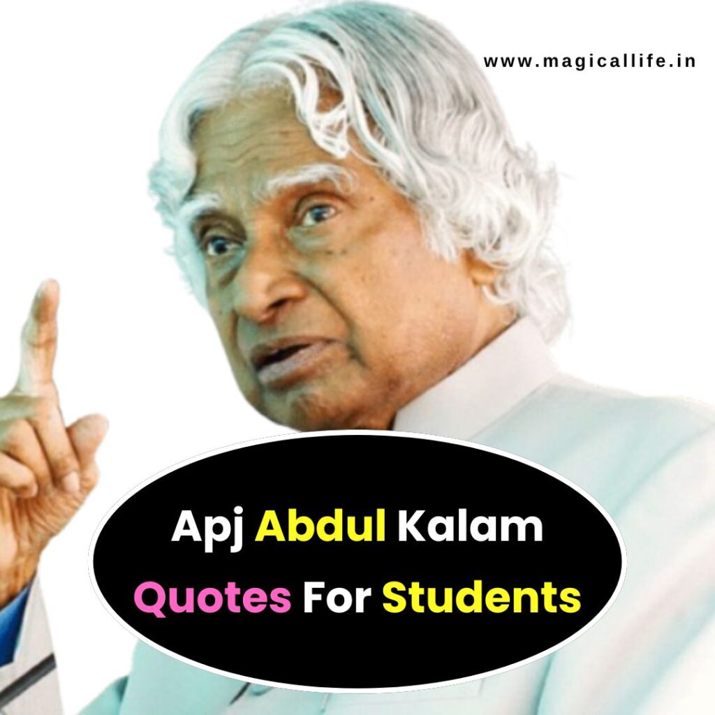 Apj Abdul Kalam Quotes For Students | Apj Quotes Thoughts