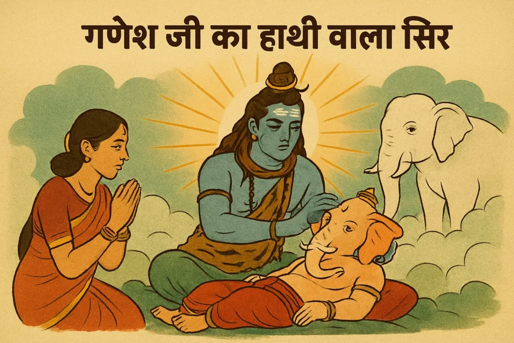 गणेश जी का हाथी वाला सिर