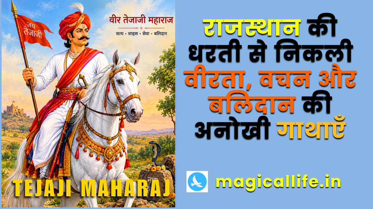 5 Stories of Veer Tejaji Maharaj | वीर तेजाजी महाराज की 5 प्रसिद्ध लोककथाएँ 5 Stories of Veer Tejaji Maharaj | वीर तेजाजी महाराज की 5 प्रसिद्ध लोककथाएँ