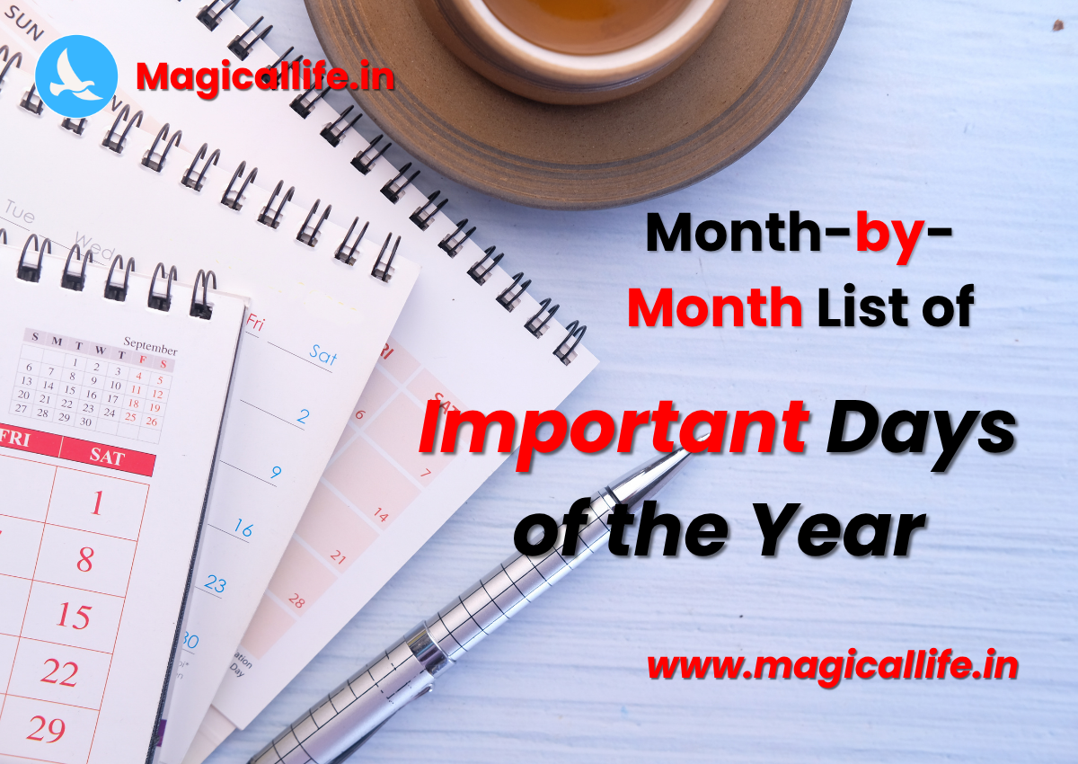 Complete Guide to Important Days of the Year: National & International Complete Guide to Important Days of the Year: National & International